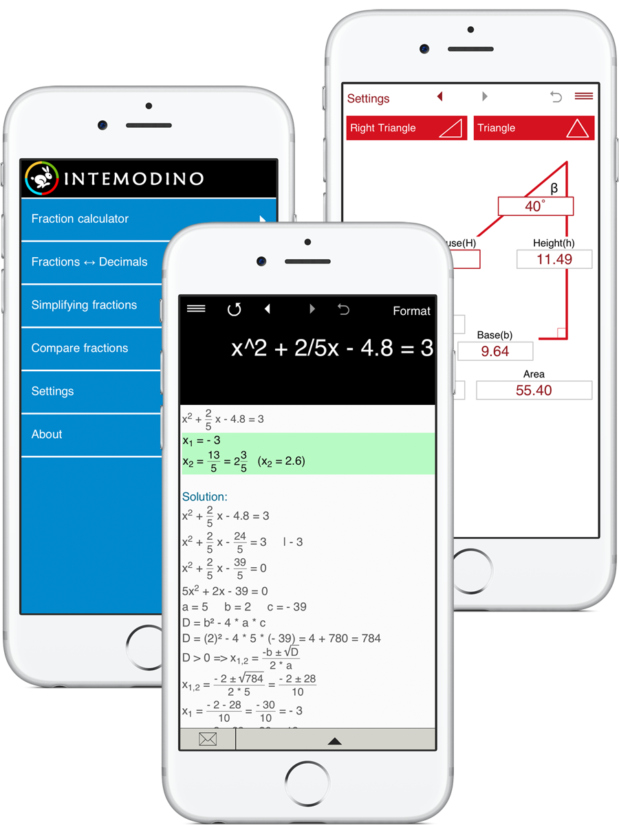Wiskundige apps en rekenmachines